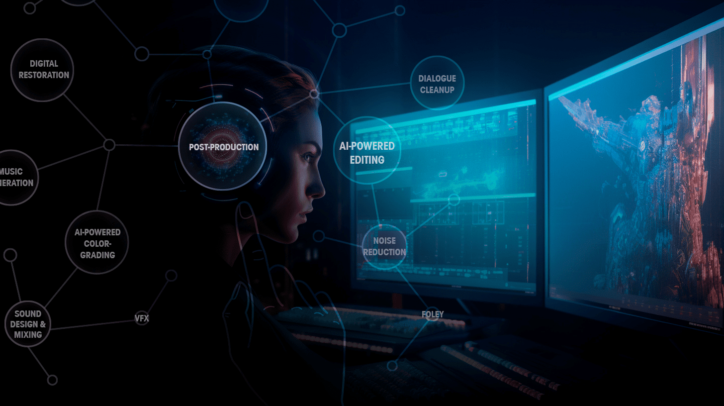 Post-Production: From Automated Editing to AI-Enhanced Sound Design