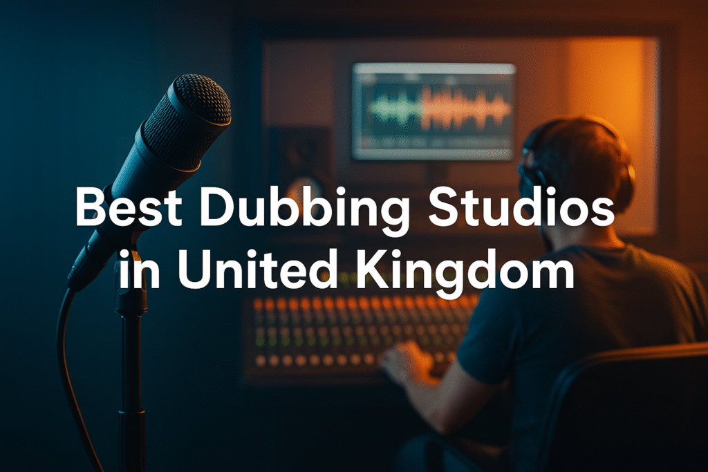 Best Dubbing Studios in United Kingdom