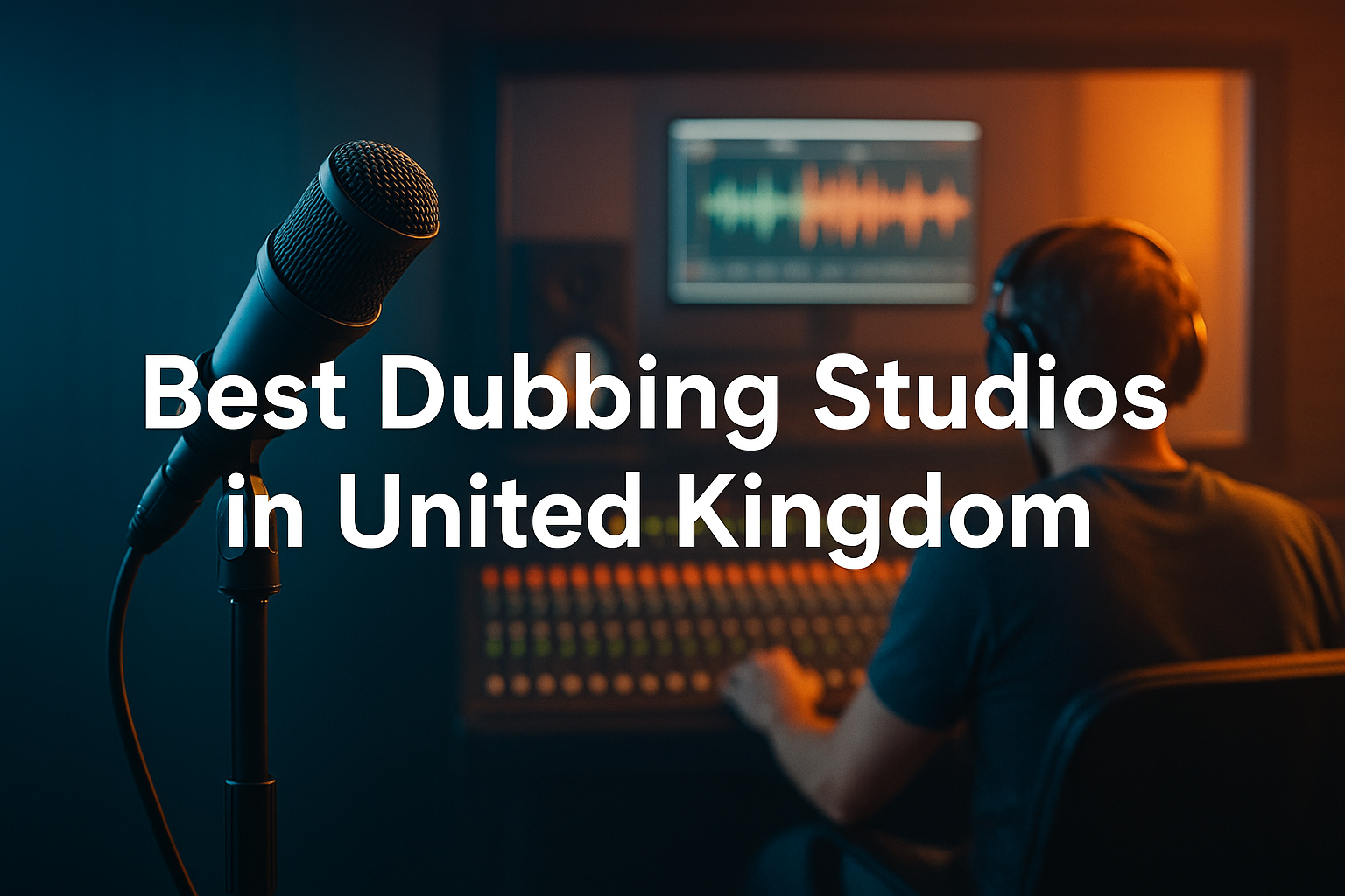 Best Dubbing Studios in United Kingdom