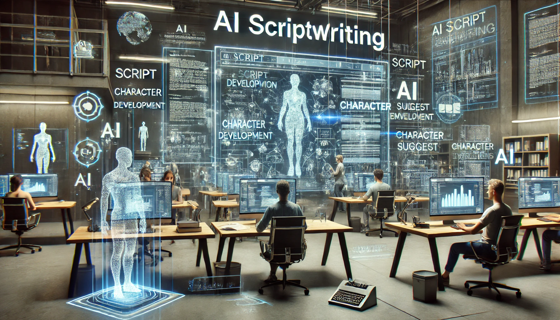 AI scriptwriting