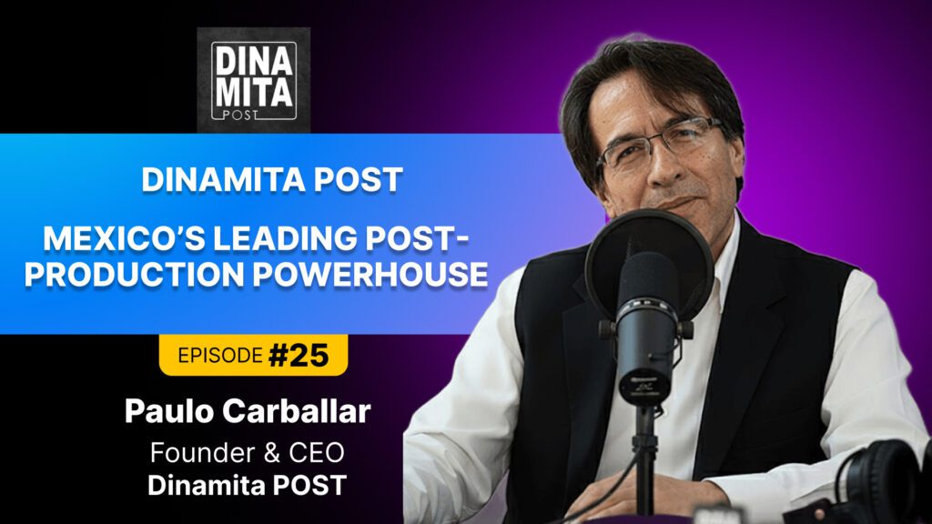 Paulo Carballar DinamitaPost Founder & CEO Lean Postproduction creator/Head editor.