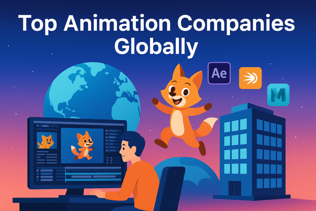 Top Best Animation Studios and Companies in Worldwide