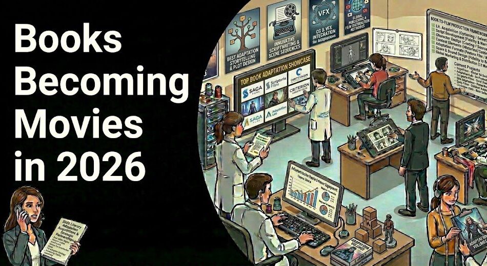 Books Becoming Movies in 2026: Trends, Deals & What's Driving the Surge 1 Books Becoming Movies in 2026