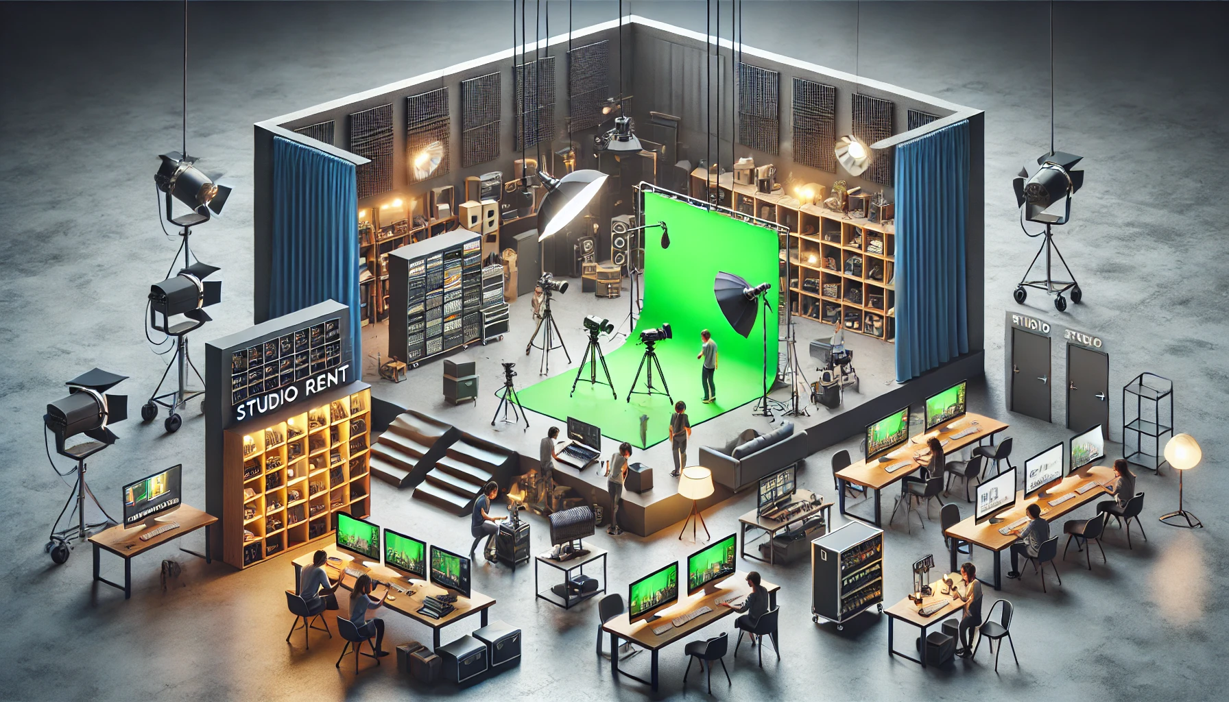 Top studio rentals companies  in 2024