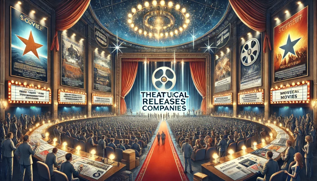 Top theatrical releases companies  in 2024