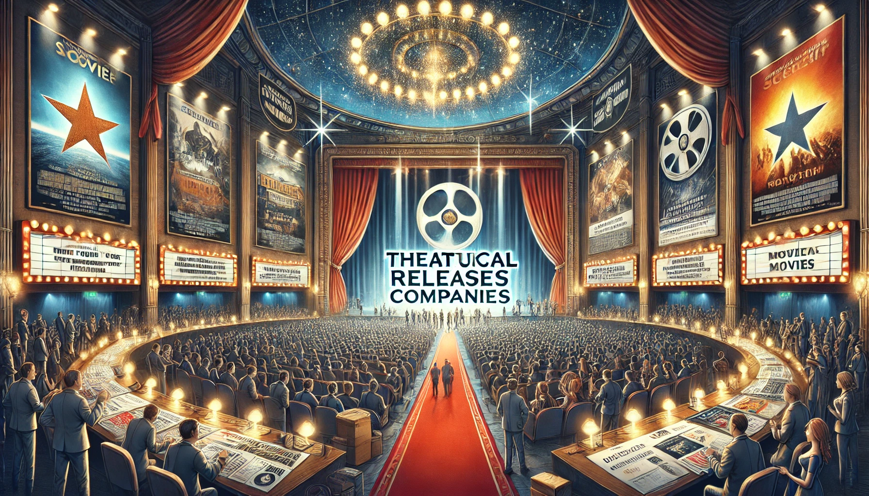 Top theatrical releases companies  in 2024