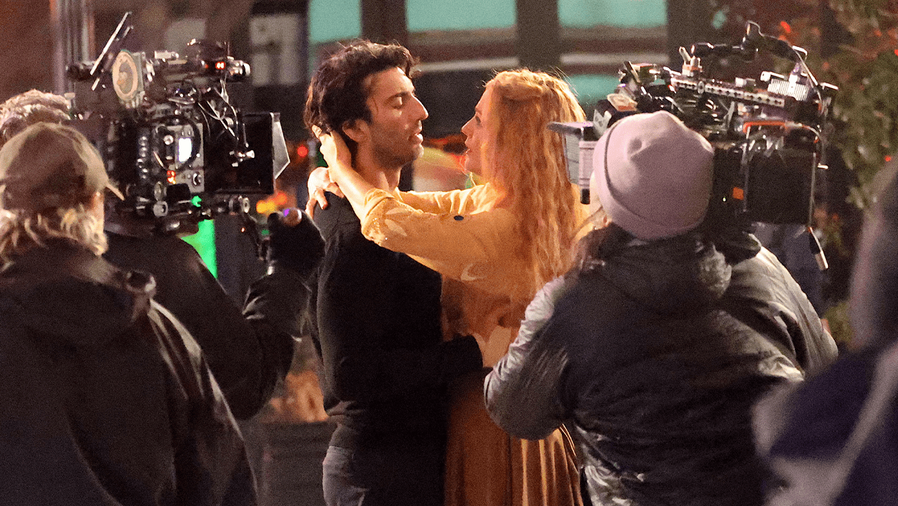 Justin Baldoni Blake Lively it ends with us filming getty H 2025