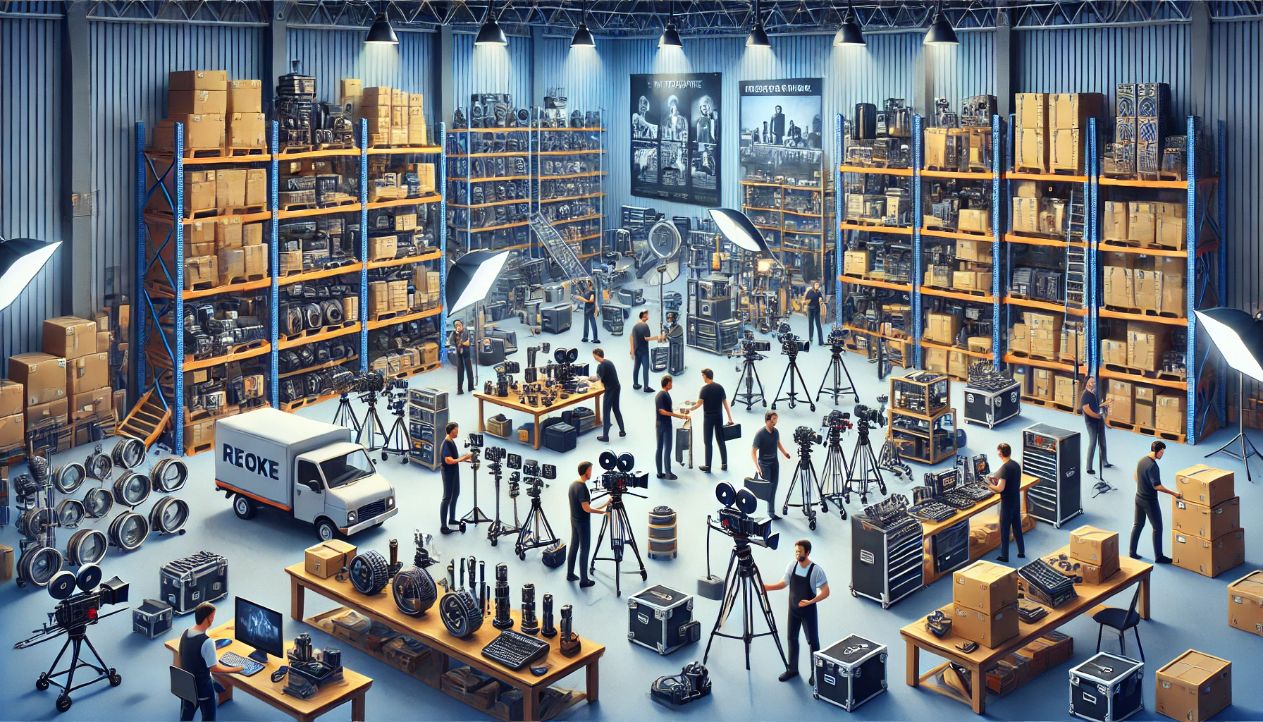 Top production equipment rental companies  in 2024