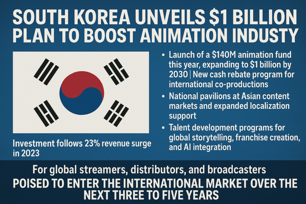South Korea, Animation, Investment, IP, Franchises, Globalization, Co-production