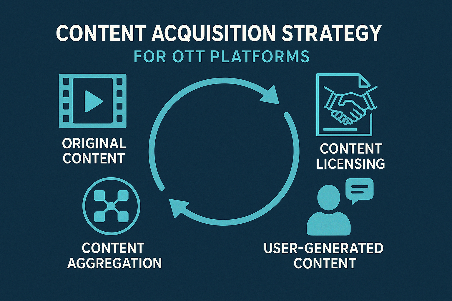 content acquisition strategy for OTT platforms