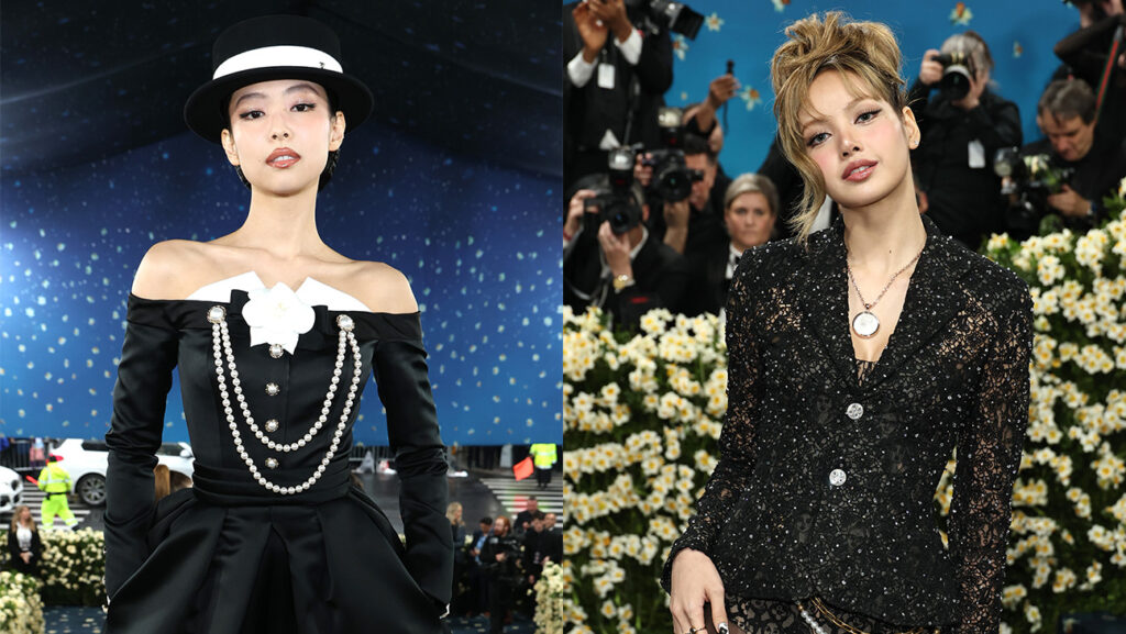 Jennie and Lisa Met Gala Superfine Split Getty H 2025