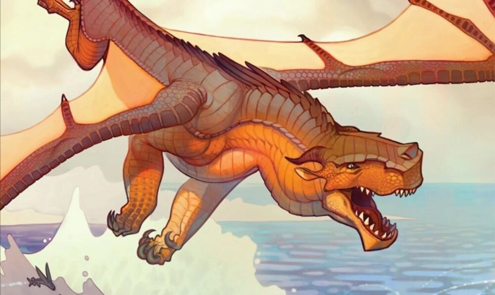 Wings of Fire Scholastic crop