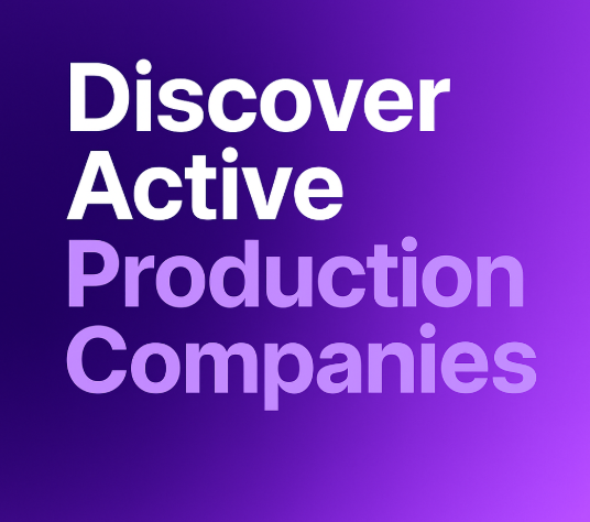 Learn How Vitrina Is Helping VFX and Post Companies Find New Film and TV Projects 26 Discover Active Production Companies