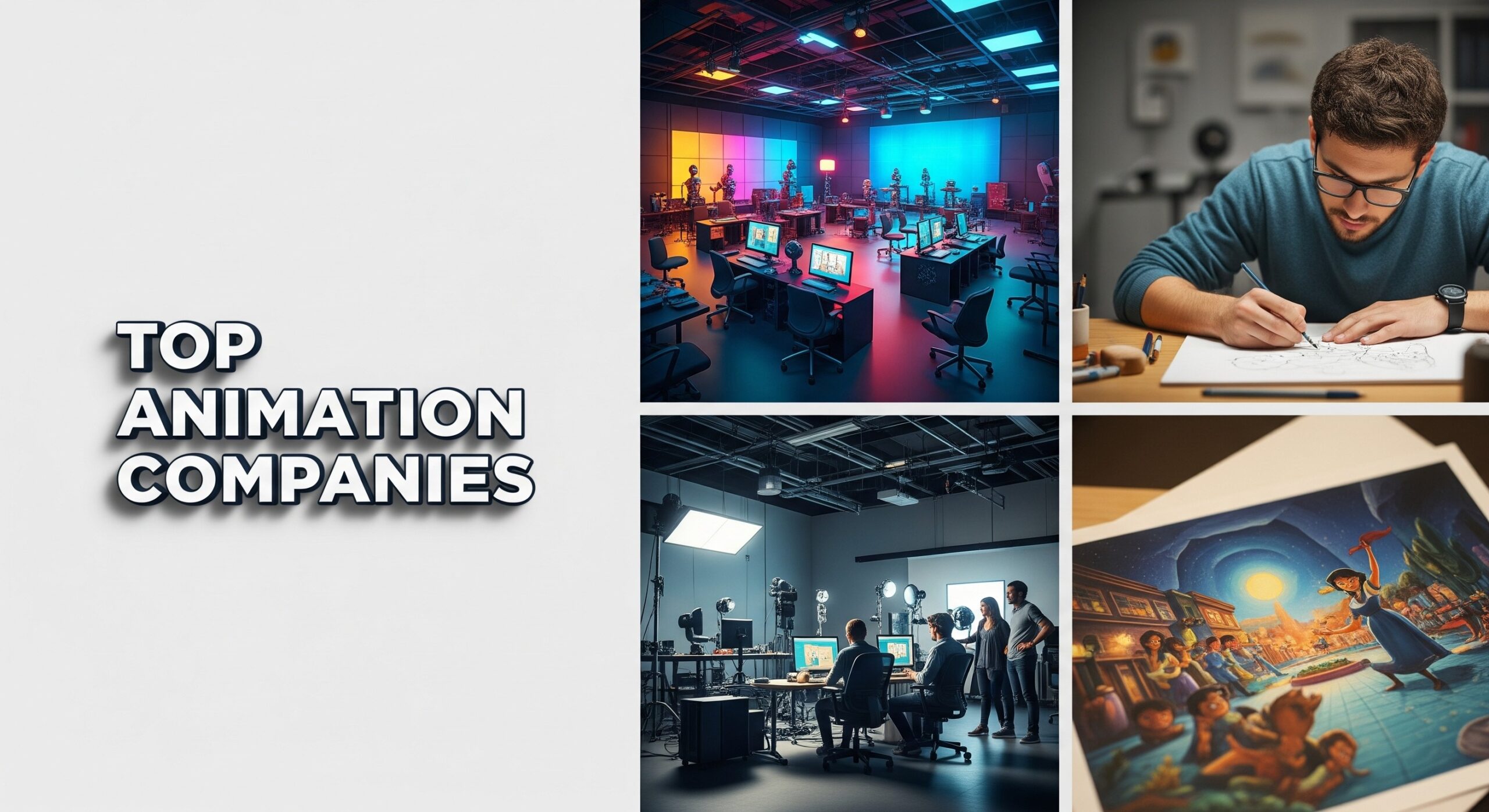 top animation companies in 2025