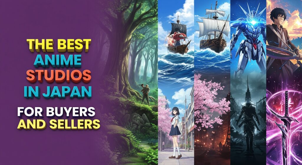 Best Anime Studios in Japan for Buyers and Sellers