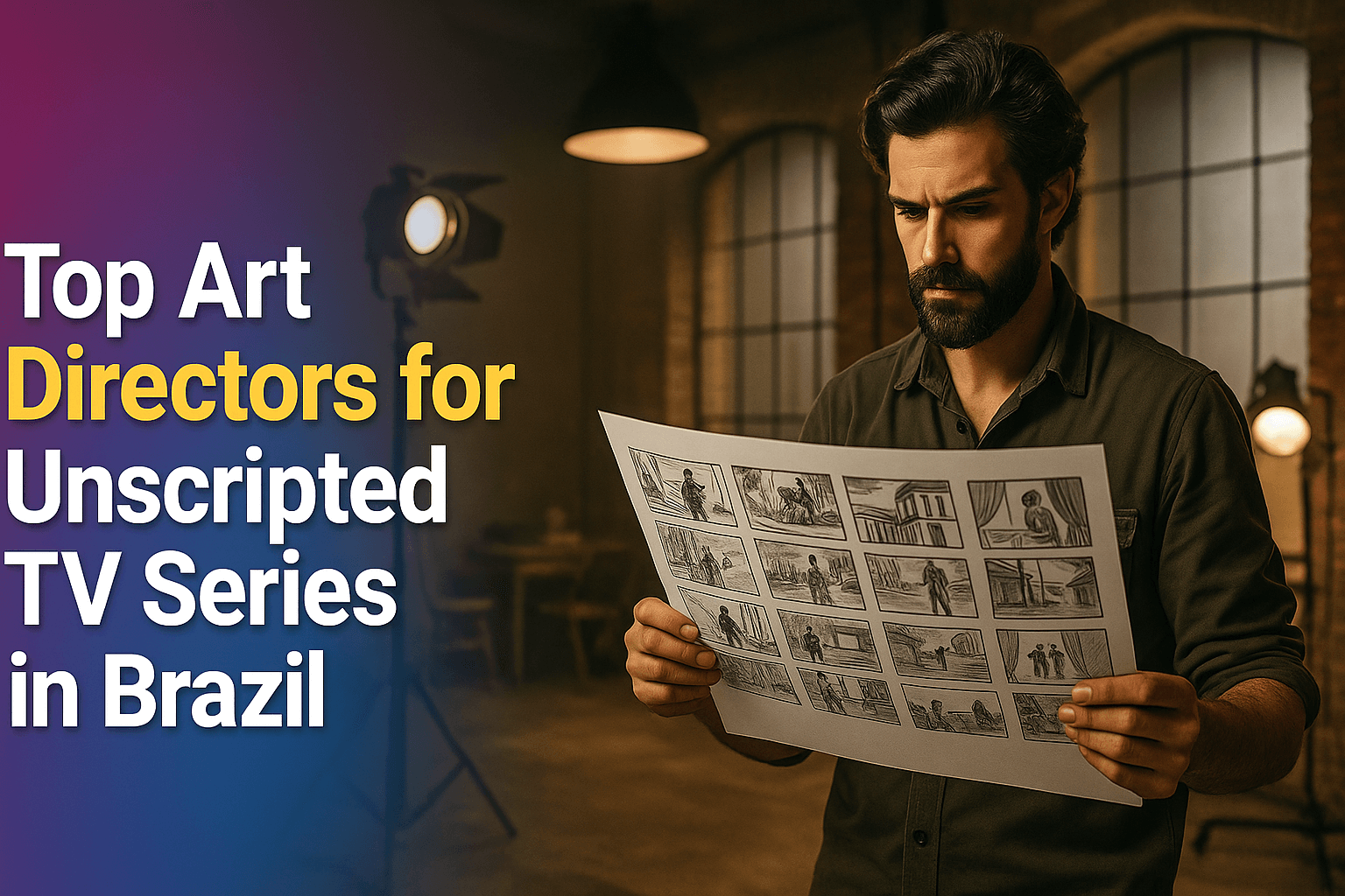 Top Art Directors for Unscripted TV Series in Brazil