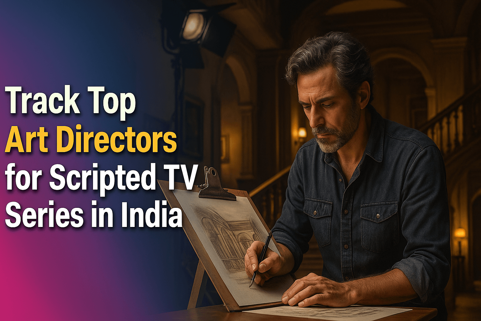 Track Top Art Directors for Scripted TV Series in India