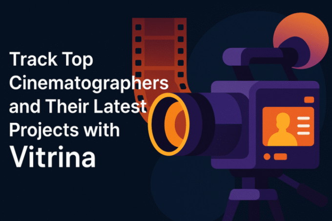 Track Top Cinematographers and Their Latest Projects with Vitrina
