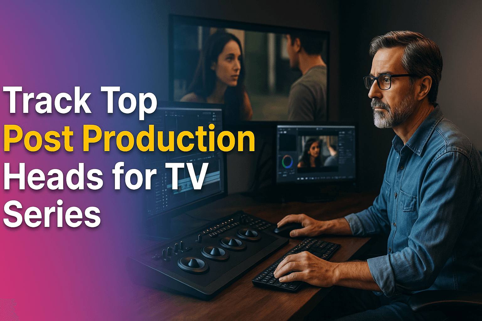 Top Post Production Heads for TV Series
