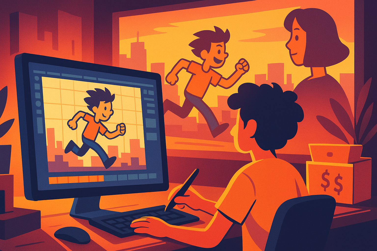 sell independent animation
