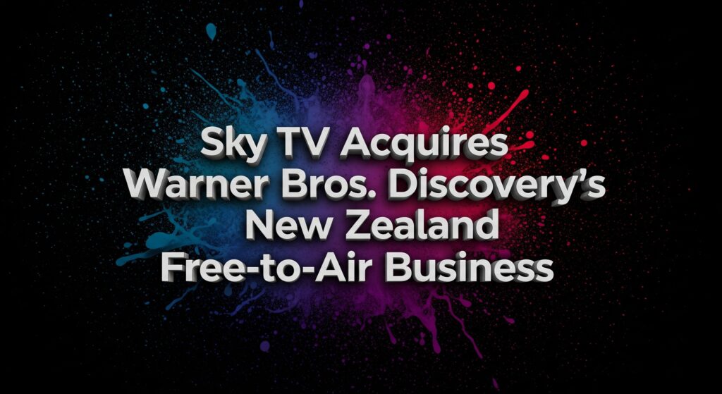 Sky TV Finalizes Purchase of Warner Bros. Discovery's New Zealand TV Assets