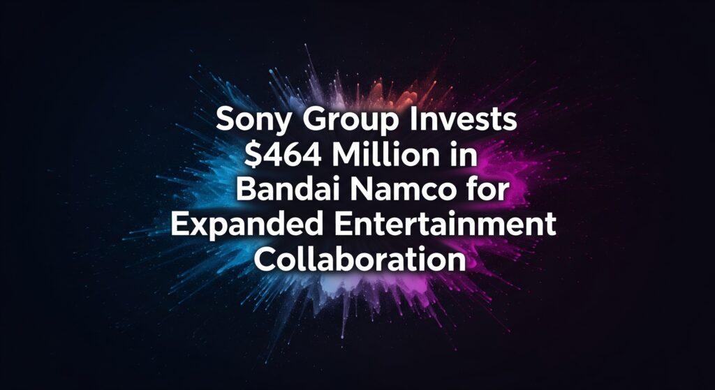 Sony, Bandai Namco, Entertainment, Alliance, Gaming