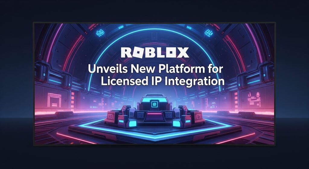 Roblox Unveils New Platform for Licensed IP Integration