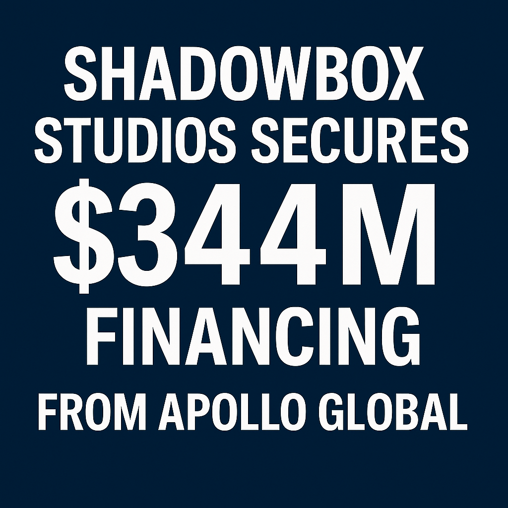 Shadowbox Studios Secures £250m (US$344m) Financing