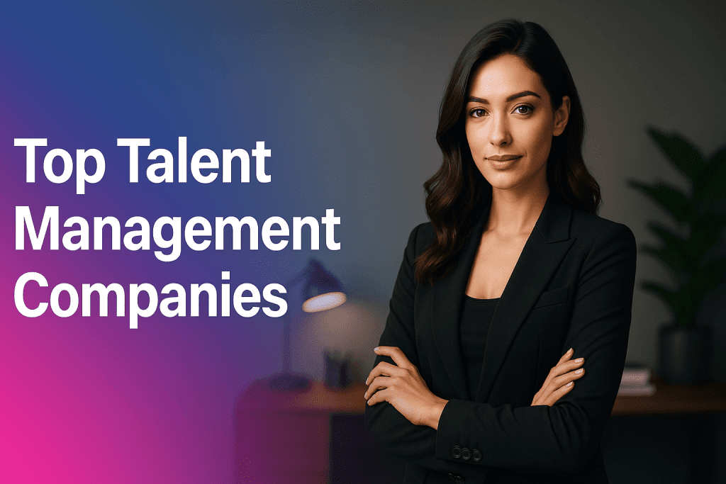 Visual collage of top talent managers and entertainment representatives from Latin America (LATAM).