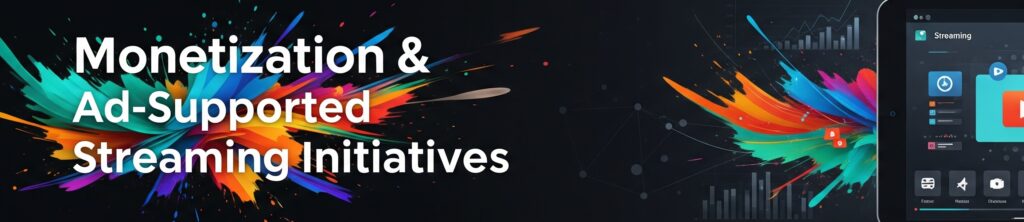 Monetization & Ad-Supported Streaming Initiatives