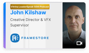 John Kilshaw Framestore CD VFX Supervisor Vitrina