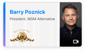reality television, streaming, MGM Alternative, barry Poznick