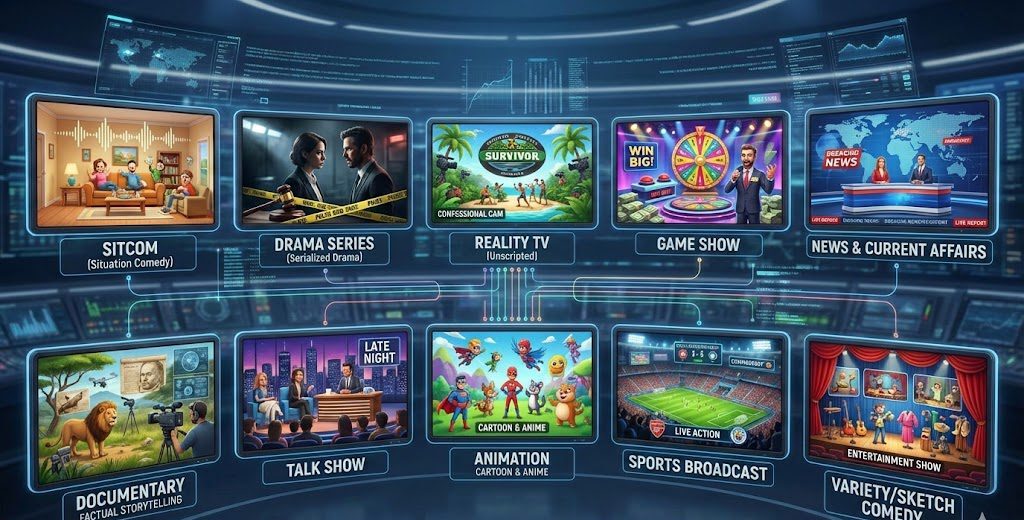 Top rated TV Formats in English : Everything You Need to Know 5 Illustration of Top rated TV Formats in English - A visual guide to the most exceptional and popular television formats in Middle East