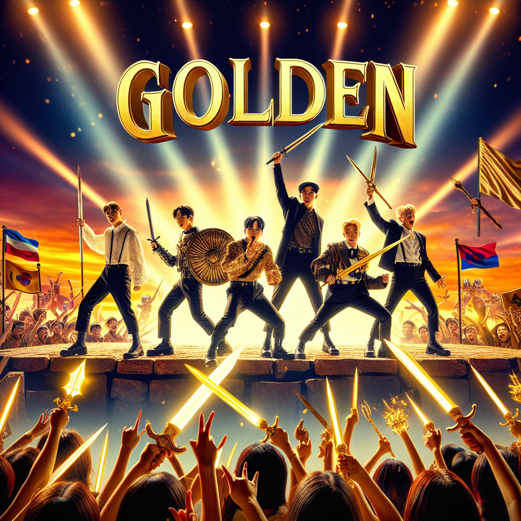 "K-Pop Demonslayers Conquer Charts with 'Golden'."