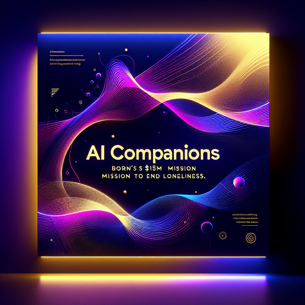 AI Companions: Born's $15M Mission to End Loneliness