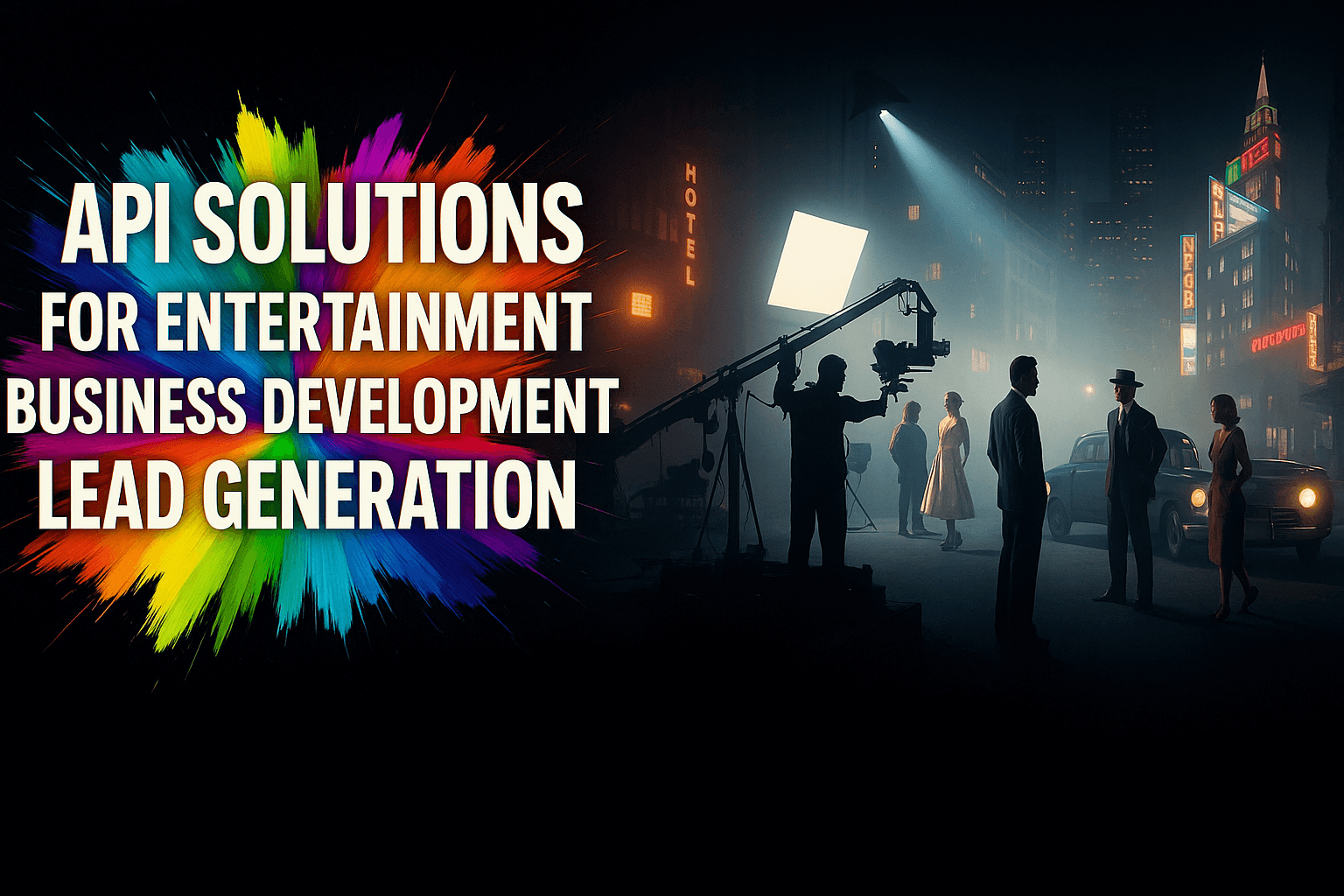API Solutions for Entertainment Business Development Lead Generation