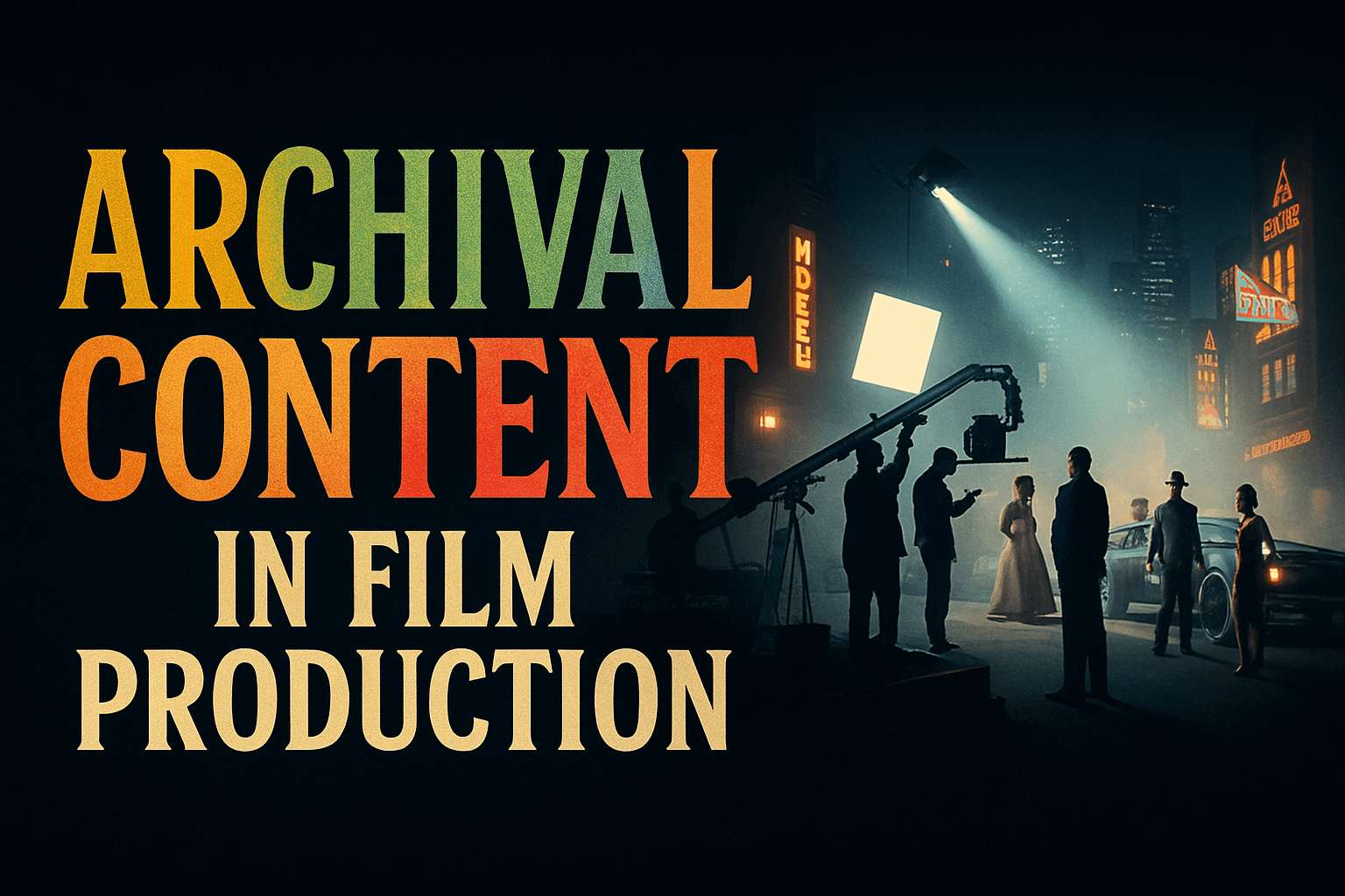 Archival Content in Film Production