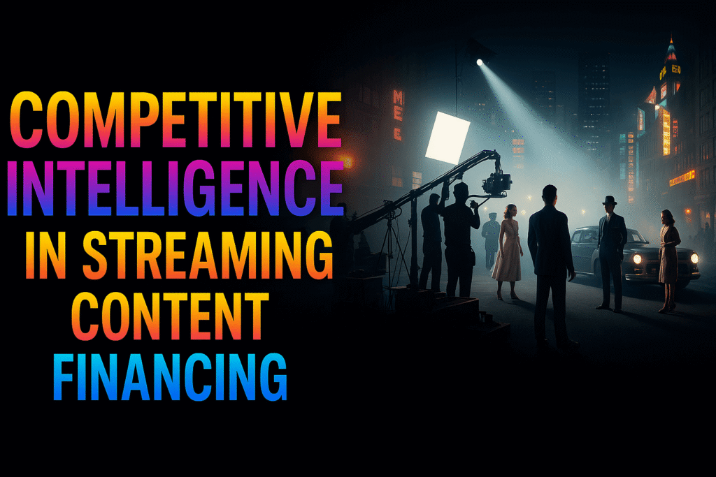 Competitive Intelligence in Streaming Content Financing