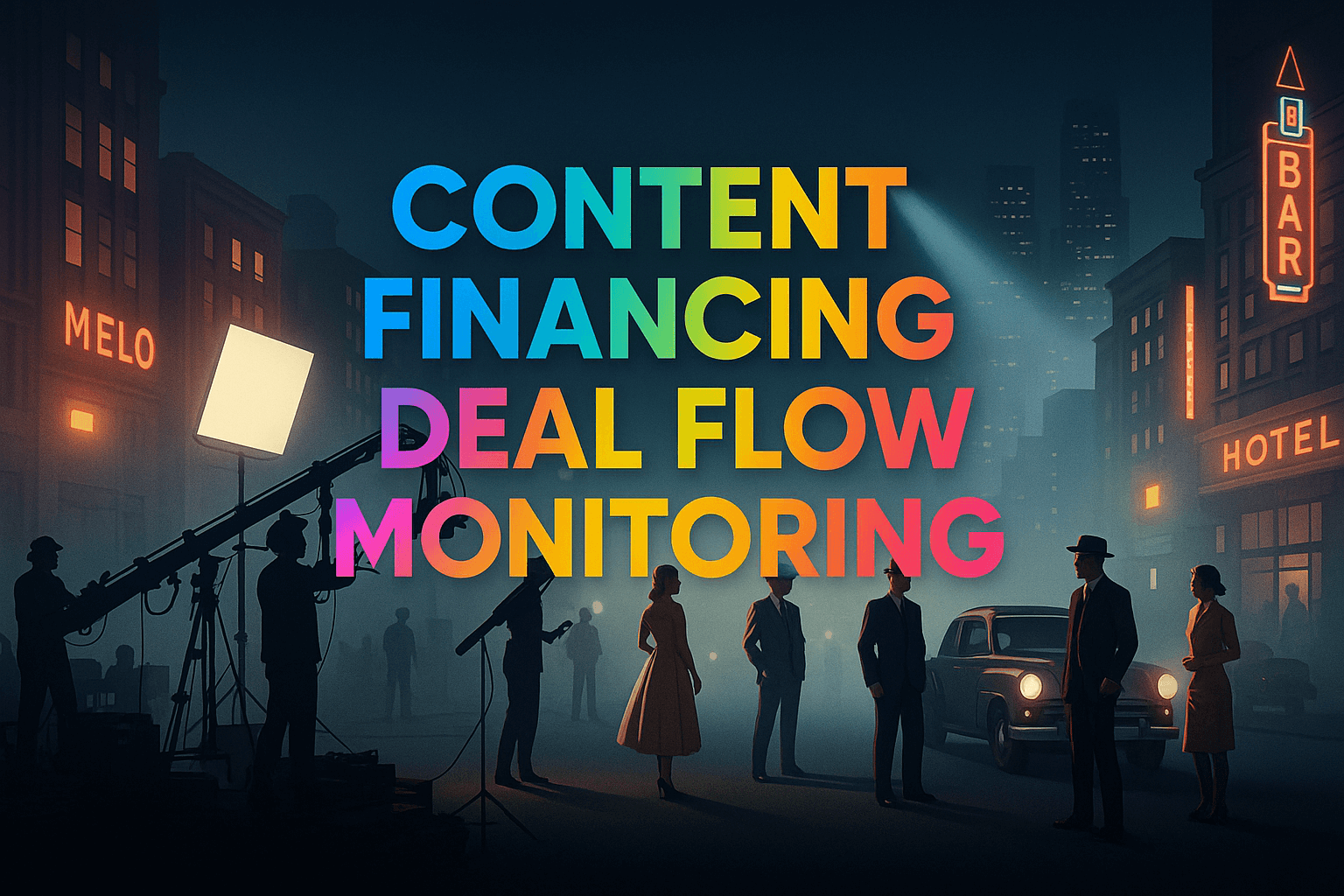Content Financing Deal Flow Monitoring