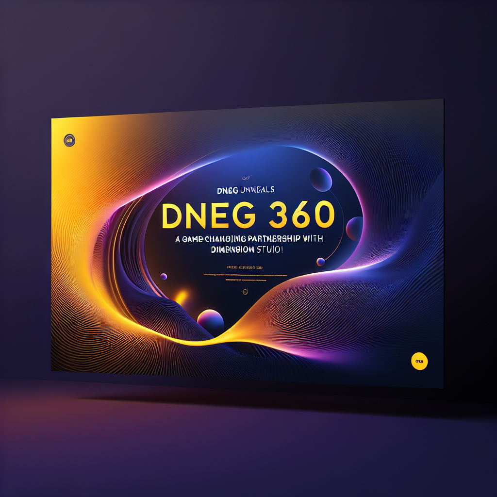 DNEG Unveils DNEG 360: A Game-Changing Partnership with Dimension Studio!