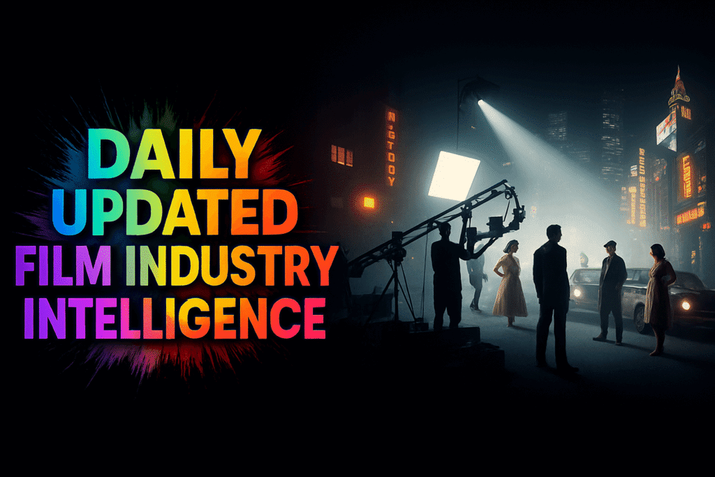 Daily Updated Film Industry Intelligence