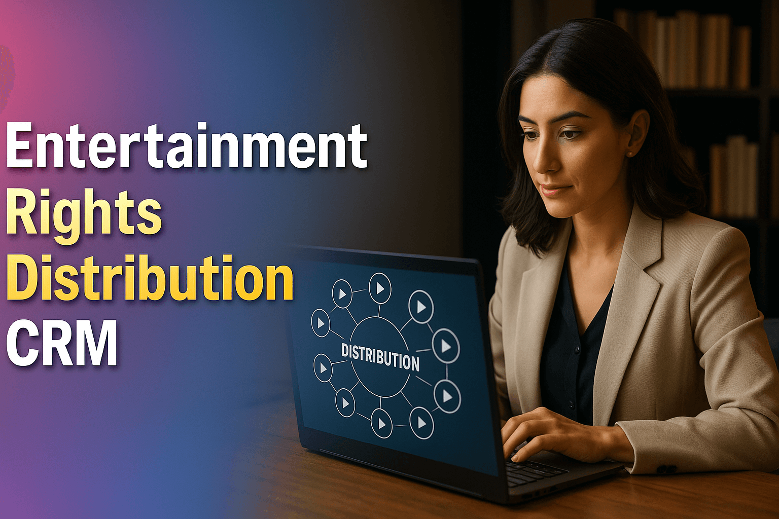 Entertainment Rights Distribution CRM