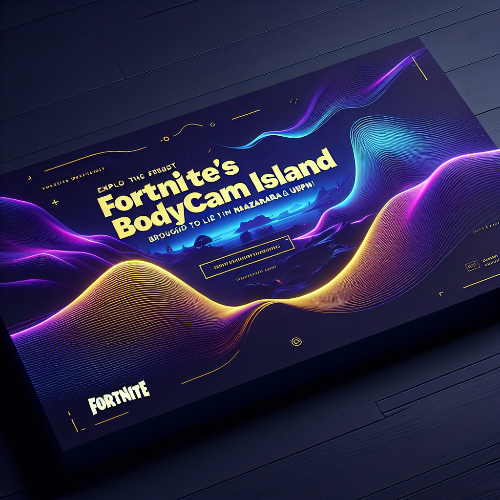 Explore Fortnite's First Bodycam Island, Brought to Life by Nazara and UEFN!