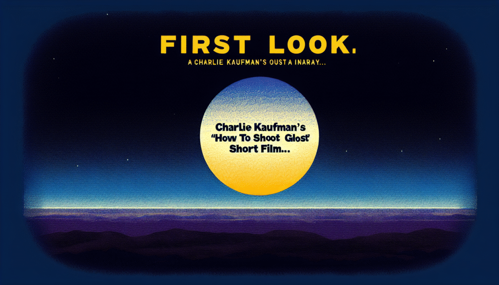 First Look: Charlie Kaufman's 'How to Shoot a Ghost' Short Film...