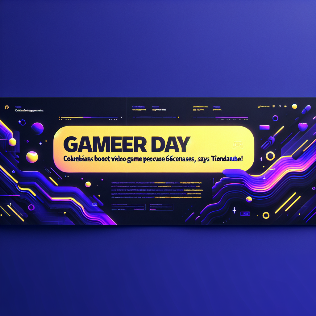 Gamer Day: Colombians Boost Video Game Purchases by 65%, Says Tiendanube!