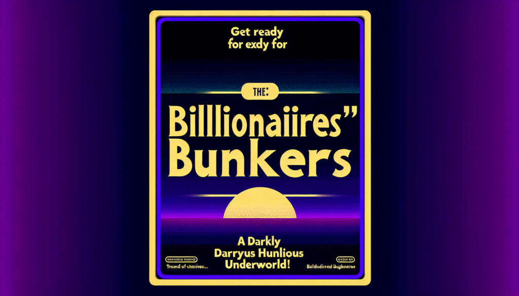 Get Ready for 'Billionaires' Bunker': A Darkly Hilarious Underworld!
