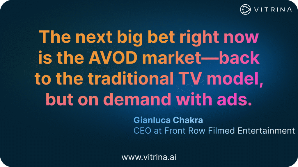 Decoding the MENA Content Market: Front Row's Gianluca Chakra on Distribution, Production, and the Streaming Revolution 5 Front Row Filmed Entertainment Gianluca Chakra Podcast Vitrina
