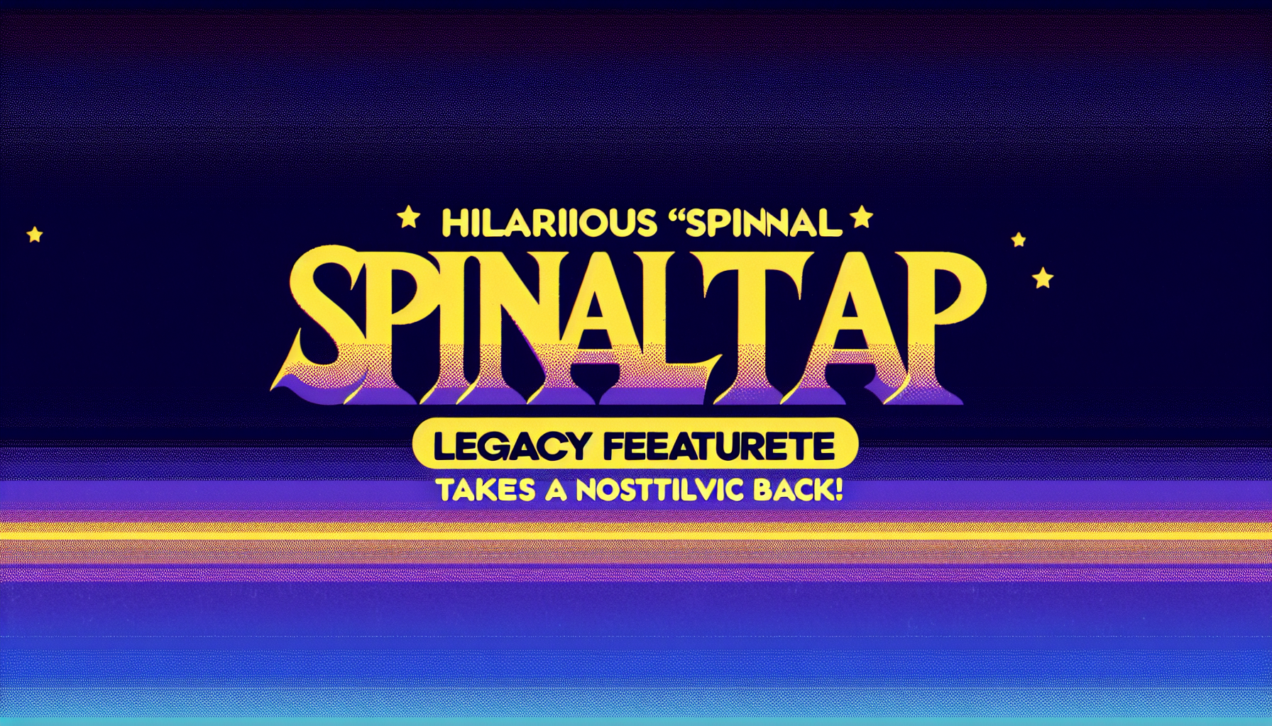 Hilarious 'Spinal Tap' Legacy Featurette Takes a Nostalgic Look Back!