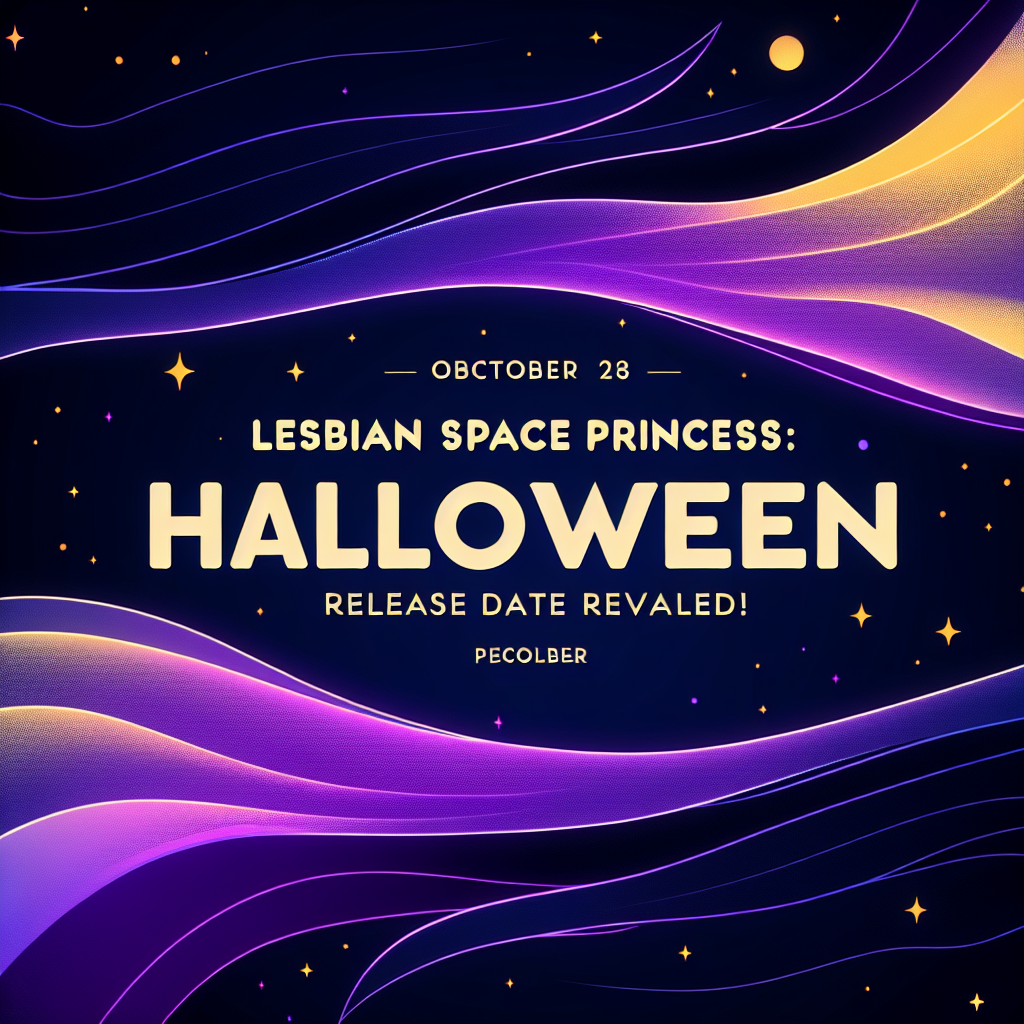 Lesbian Space Princess: Halloween Release Date Revealed!