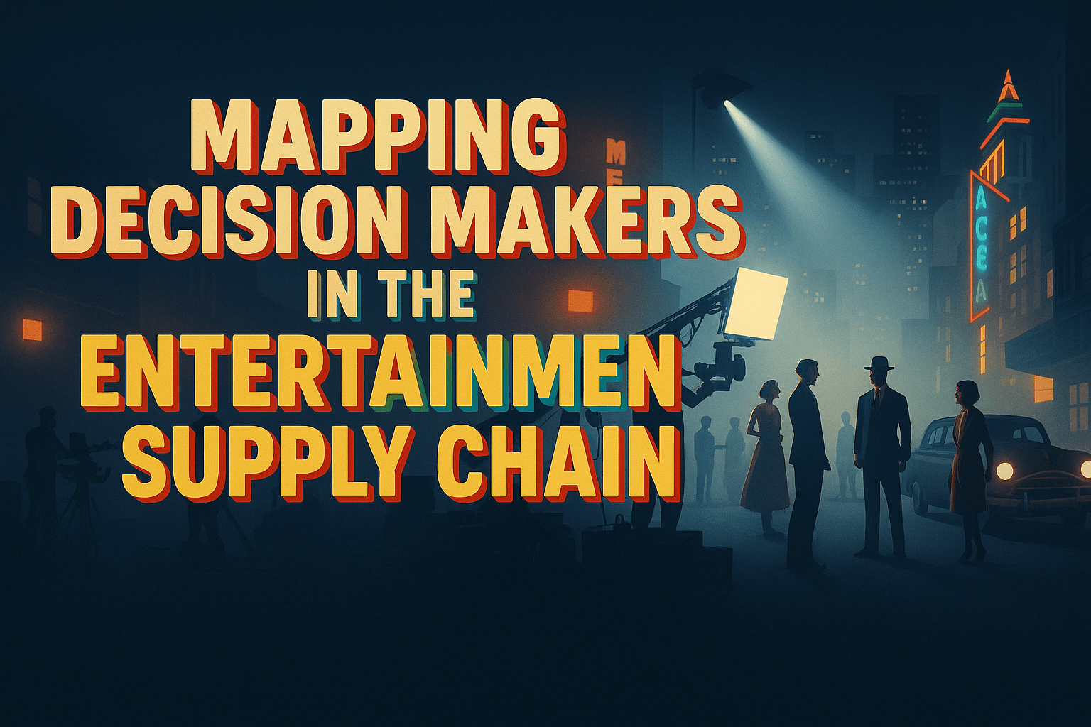 Mapping Decision Makers in the Entertainment Supply Chain